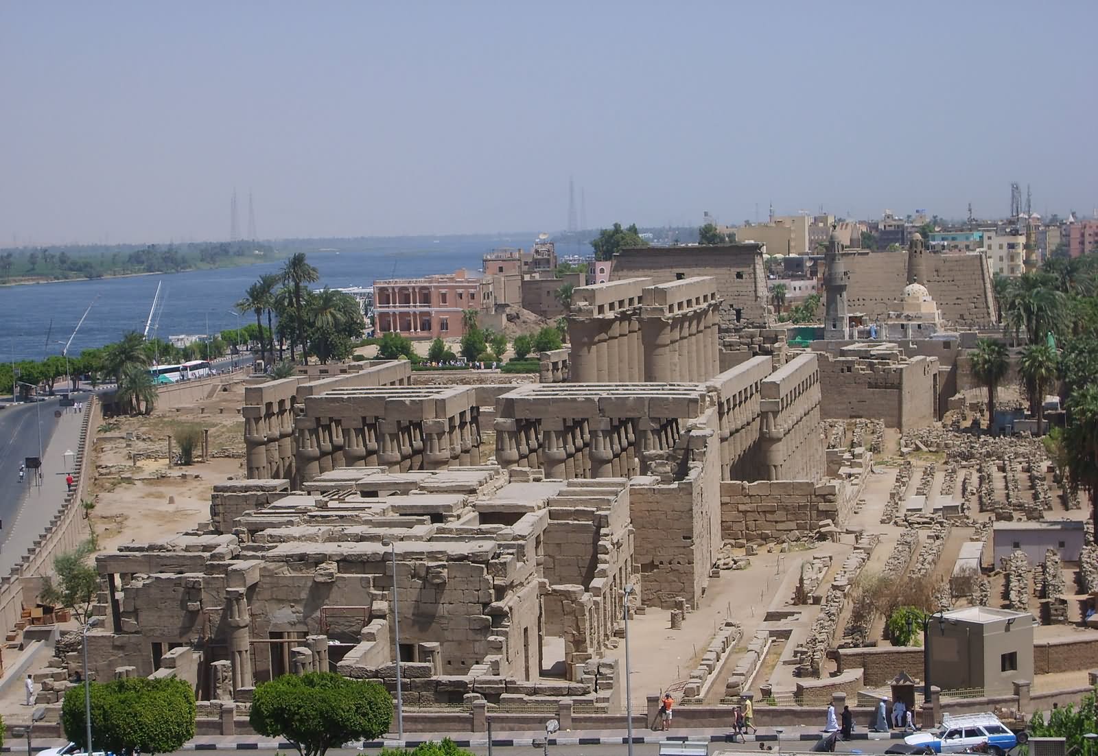 Beautiful View Of The Luxor Temple