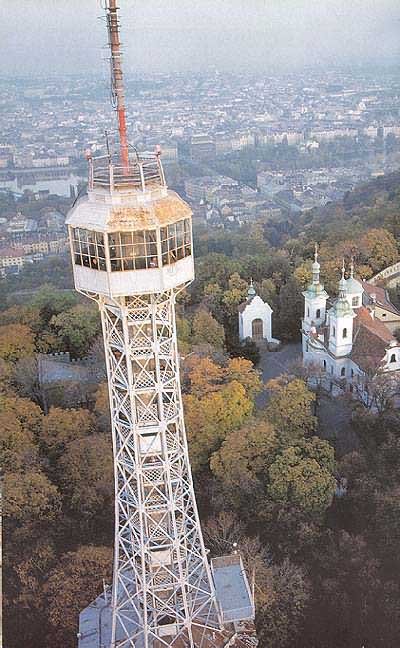 Beautiful View Of The Petrin Tower