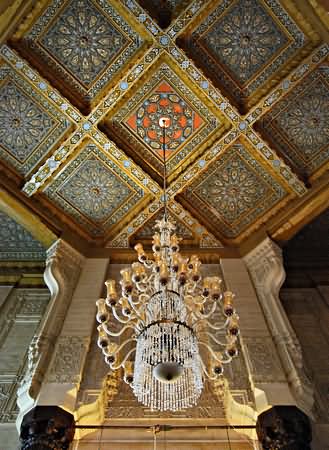 Ceiling Inside The El-Mursi Abul Abbas Mosque
