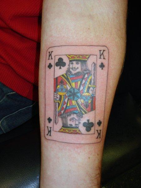 27+ King Card Tattoos