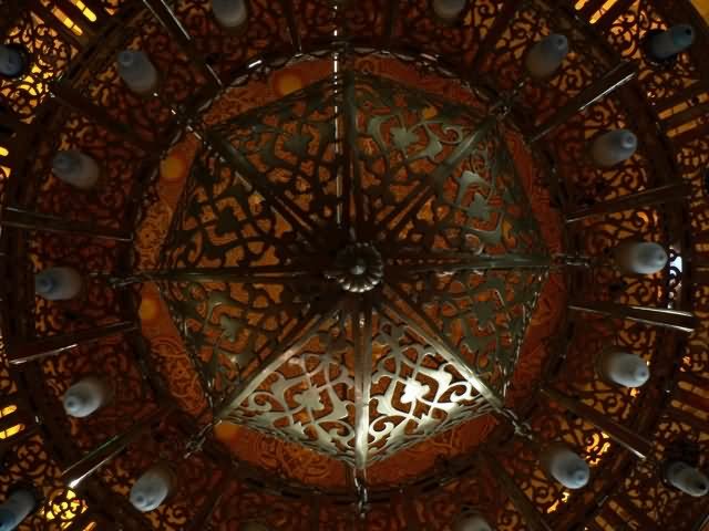 Dome Inside The El-Mursi Abul Abbas Mosque
