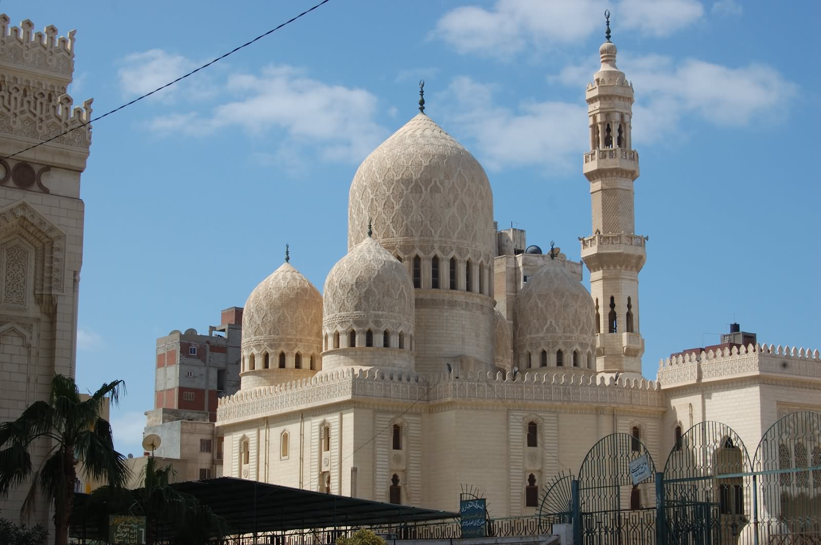 Domes And Minarets Of El-Mursi Abul Abbas Mosque