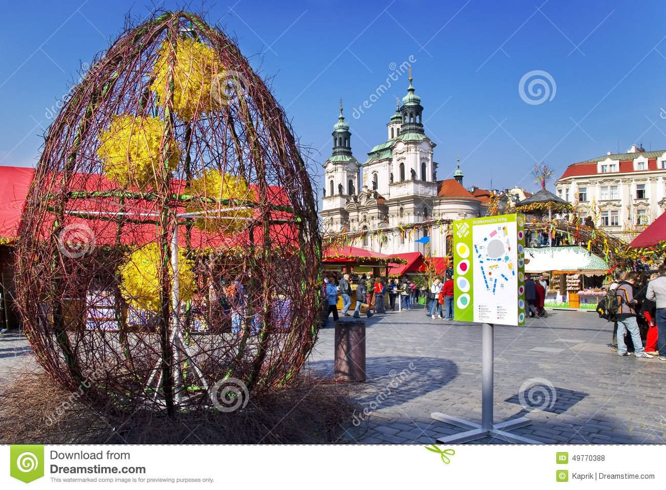 Easter Market At The Old Town Square, Prague