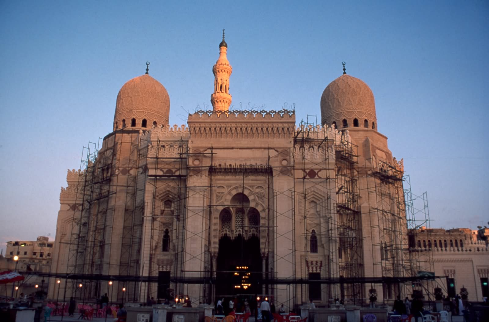 El-Mursi Abul Abbas Mosque During Restoration
