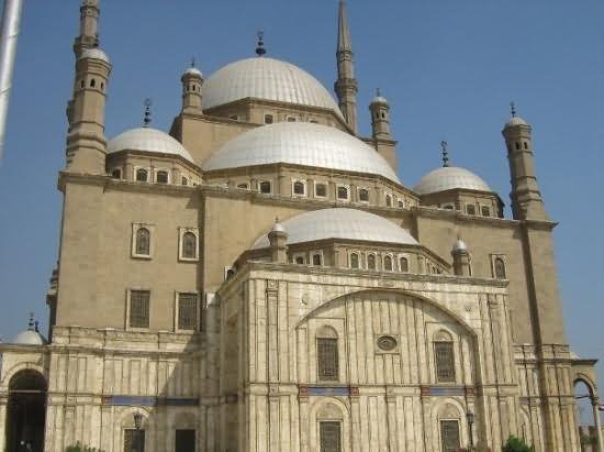 Exterior View OF The Muhammad Ali Mosque, Egypt