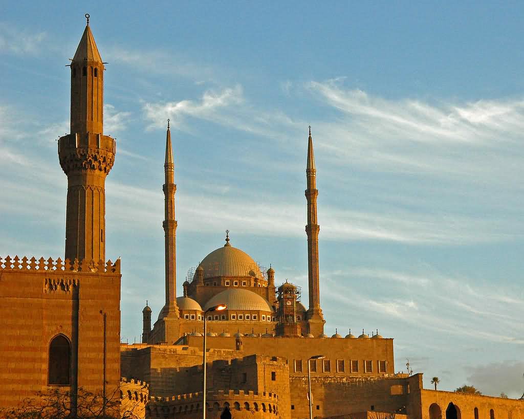 Exterior View Of Muhammad Ali Mosque, Cairo, Egypt