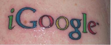I Google Computer Geek Tattoo