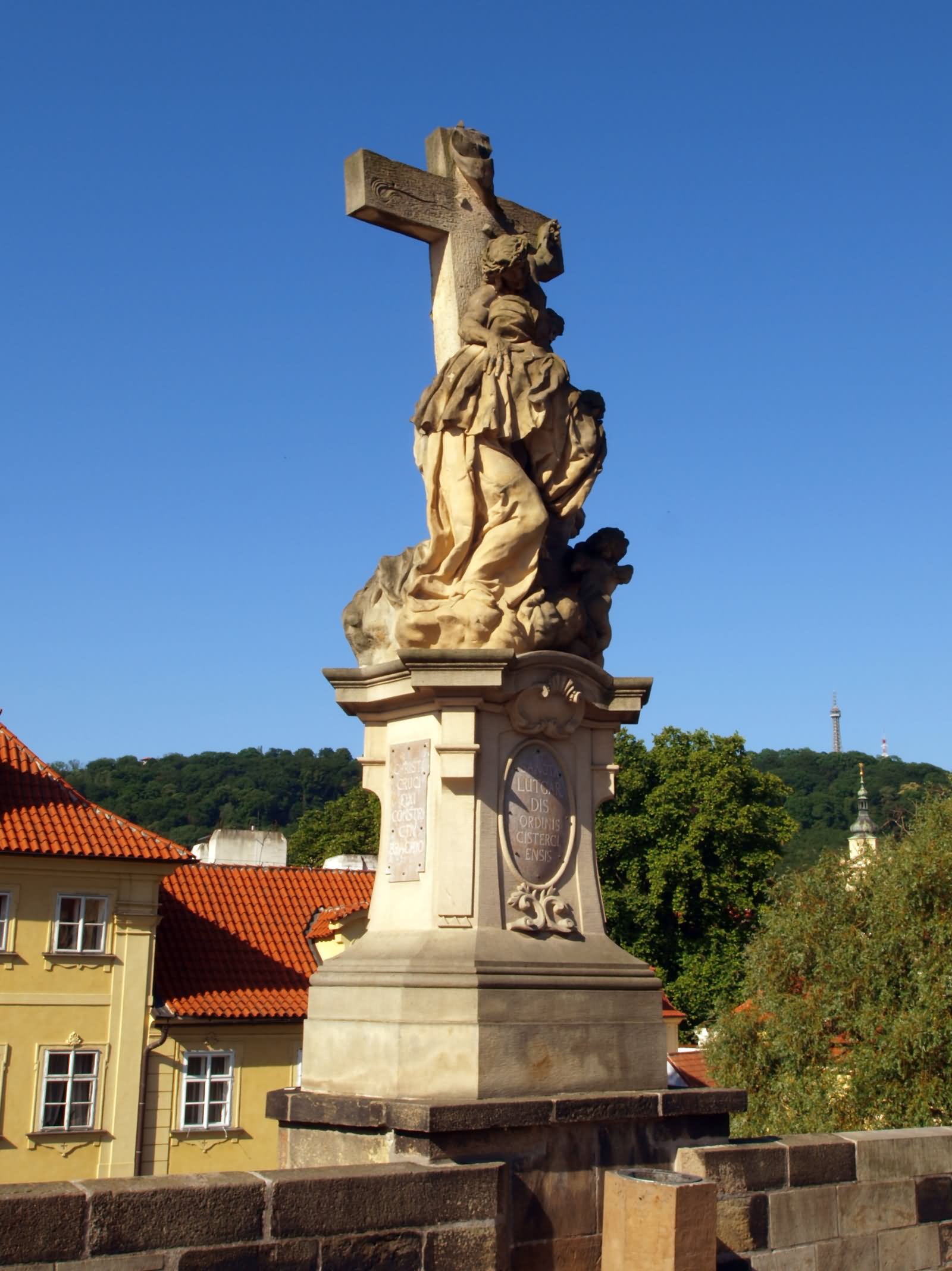Incredible Statue At The Charles Bridge, Prague