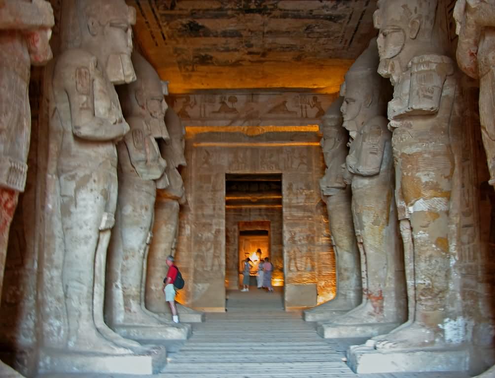 Inside Picture Of The Abu Simbel