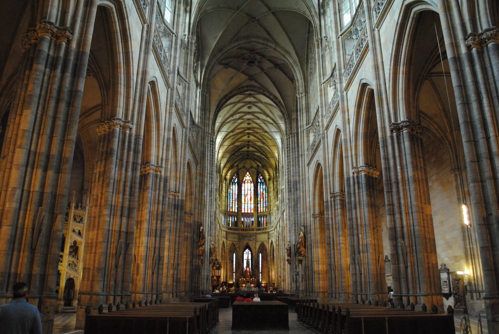 Inside View Of The St. Vitus Cathedral