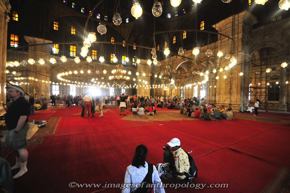 Interior Of Muhammad Ali Mosque, Cairo, Egypt