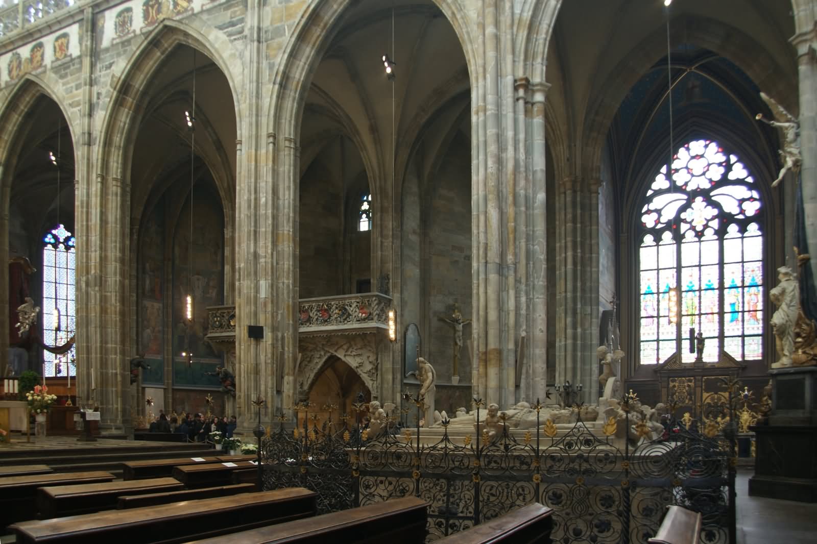 Interior Of St. Vitus Cathedral