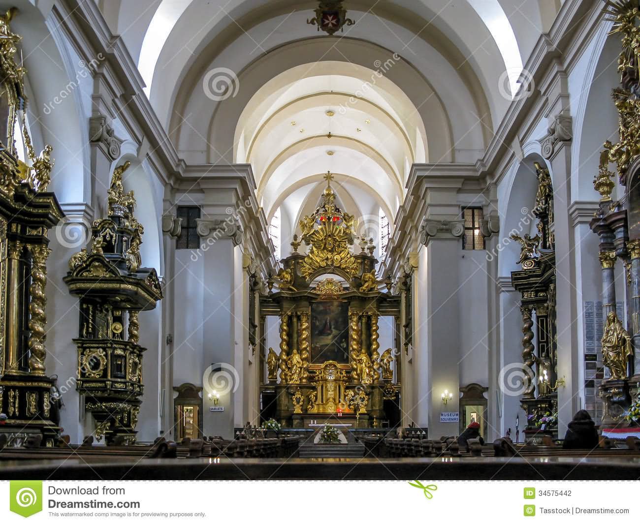 Interior Picture Of Church of Our Lady Before Týn