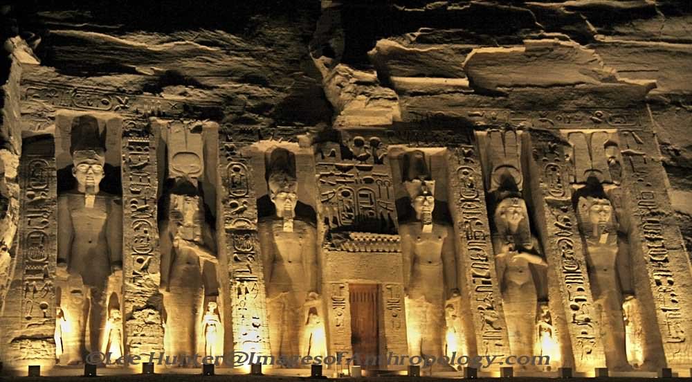 Interior Picture Of The Abu Simbel, Egypt