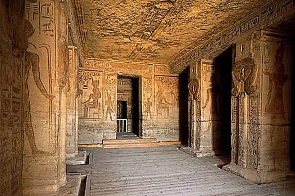 Interior View Of The Abu Simbel