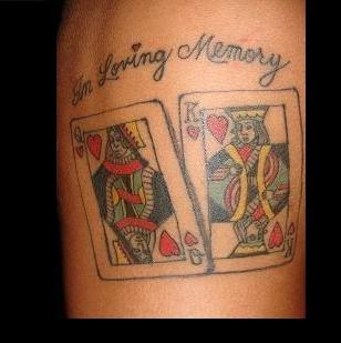 King And Queen Tattoo Design For Forearm