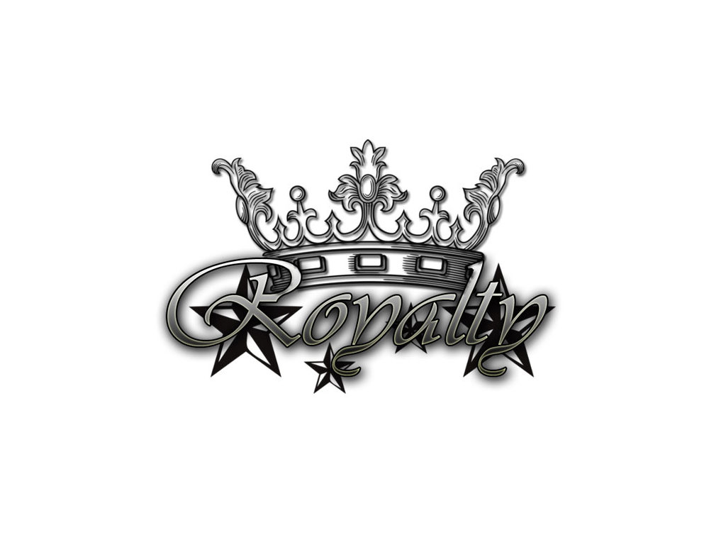 King Crown With Nautical Stars Tattoo Design