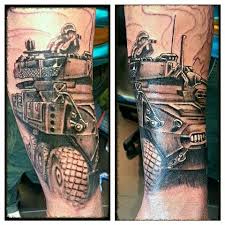 Military Tattoo Design For Sleeve