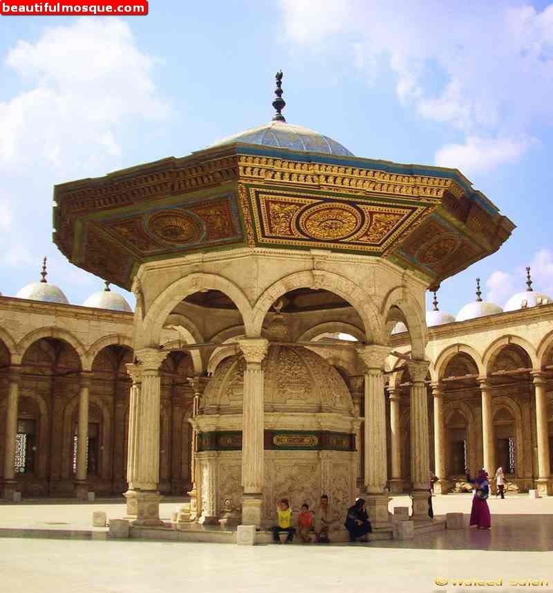 Mosque Of Muhammad Ali  In Cairo, Egypt