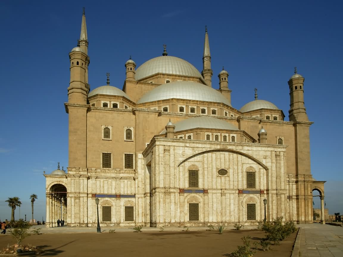 Muhammad Ali Mosque Facade Image