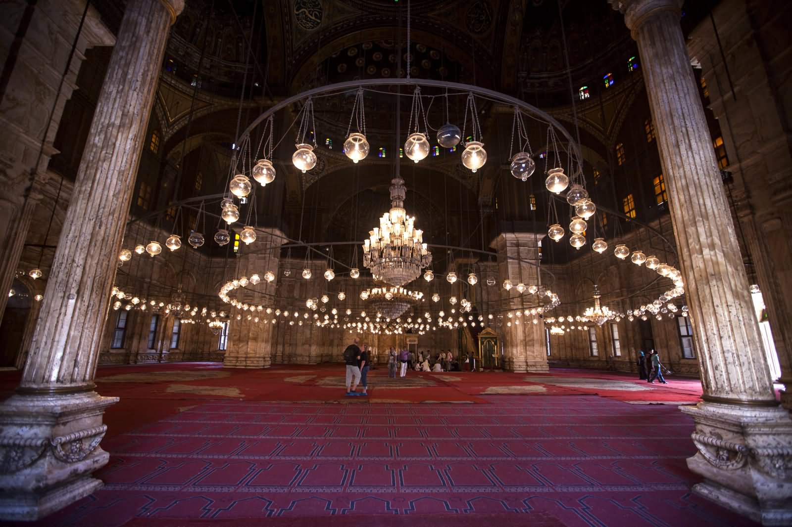 Muhammad Ali Mosque Interior View