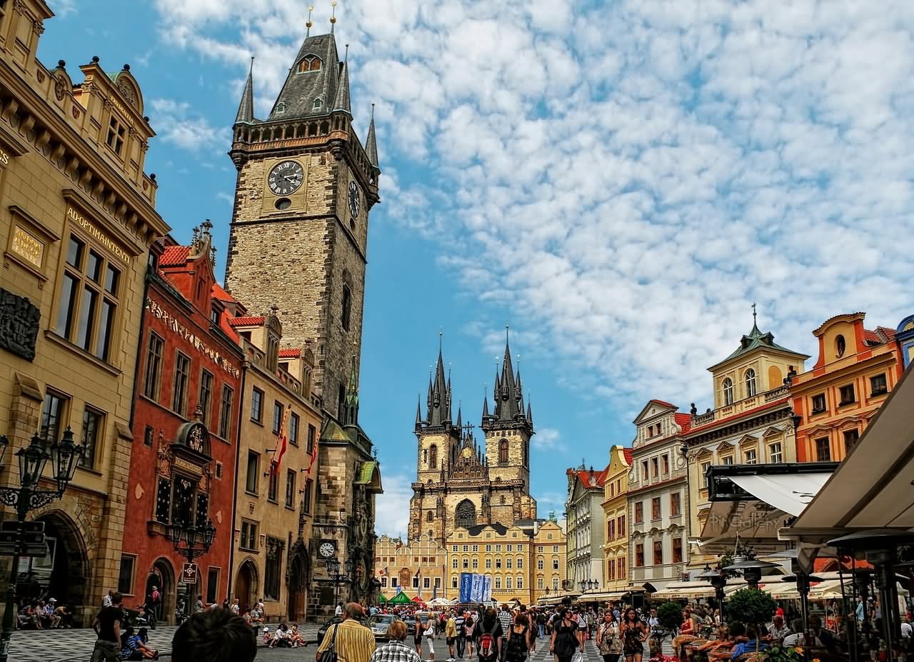 Old Town Square In Prague