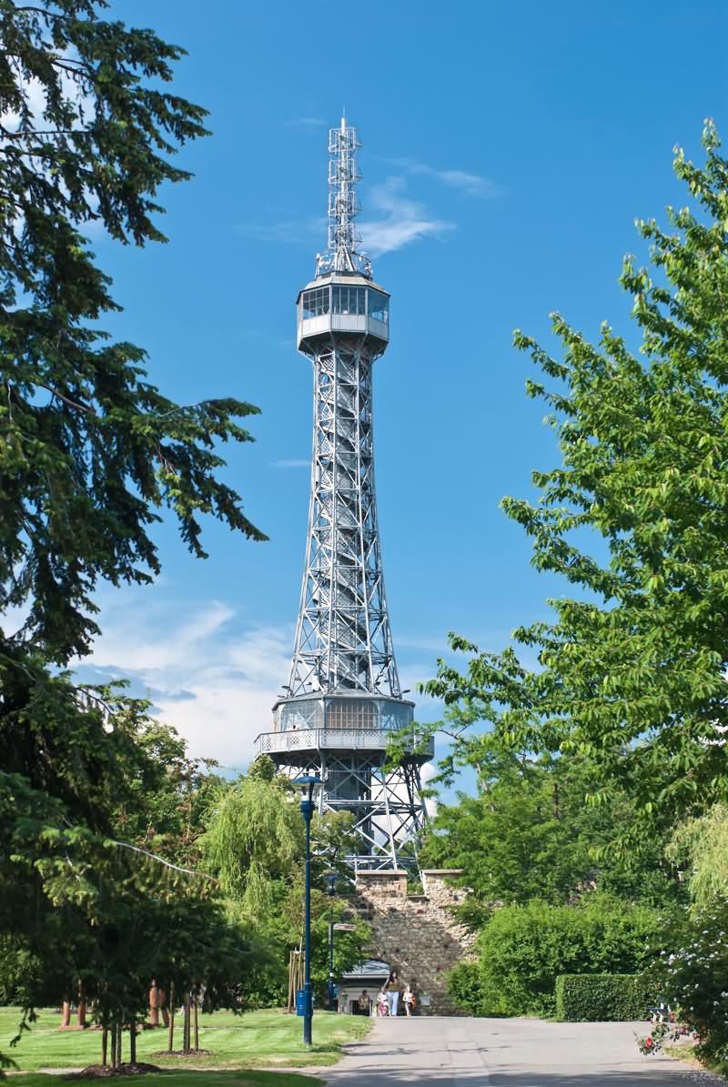 Petrin Tower In Prague Picture