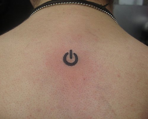 7+ Geek Tattoos On Upper Back