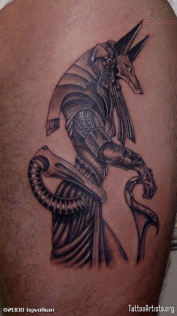52+ Egyptian God Anubis Tattoos Collection