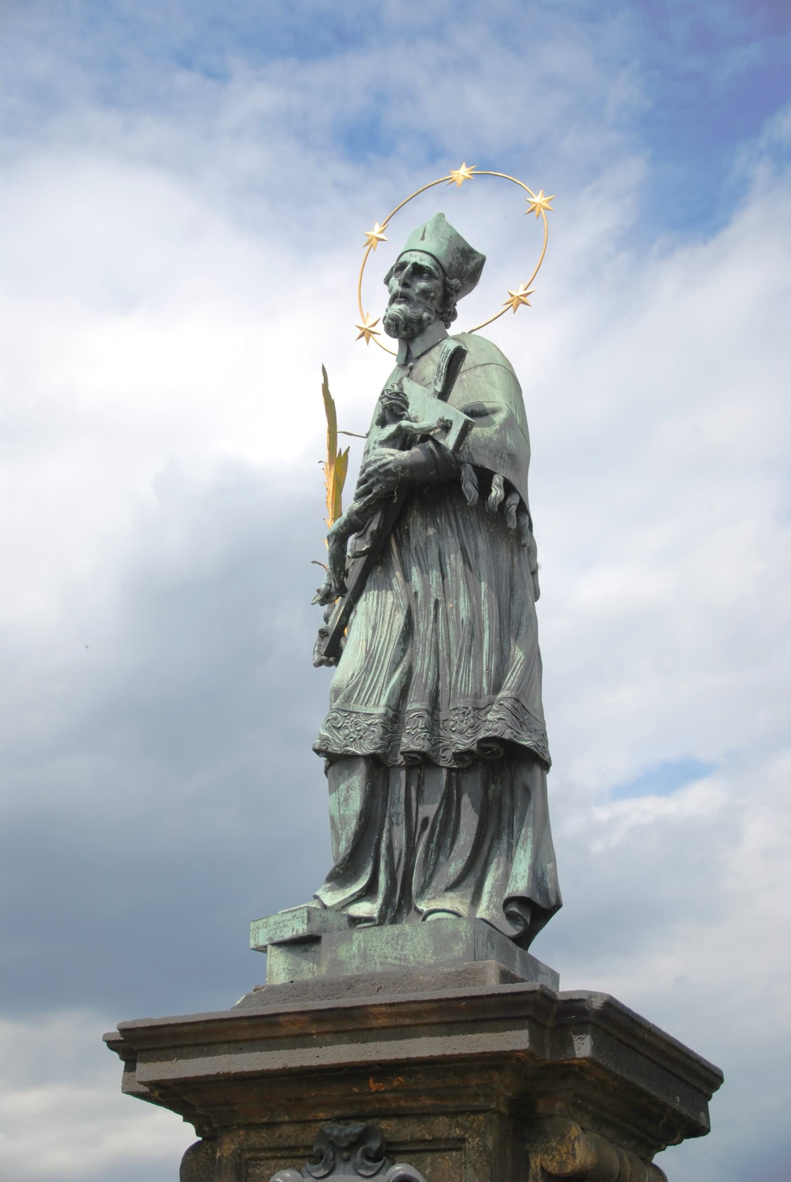 Saint John Of Nepomuk Statue Charles Bridge, Prague