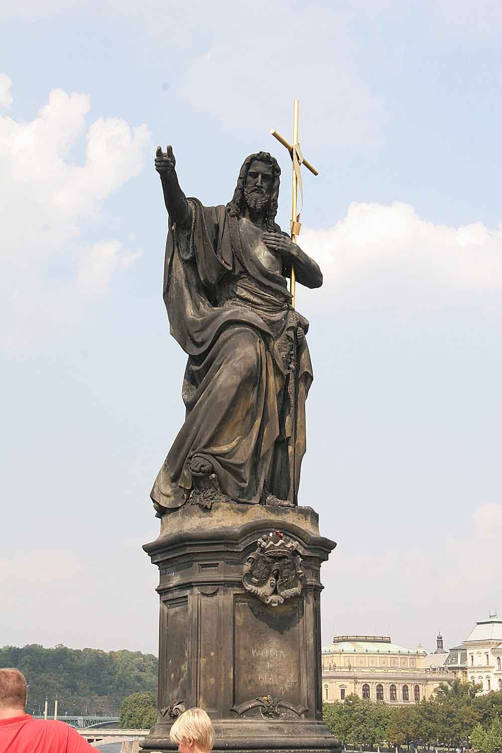 Saint John Statue At Charles Bridge, Prague