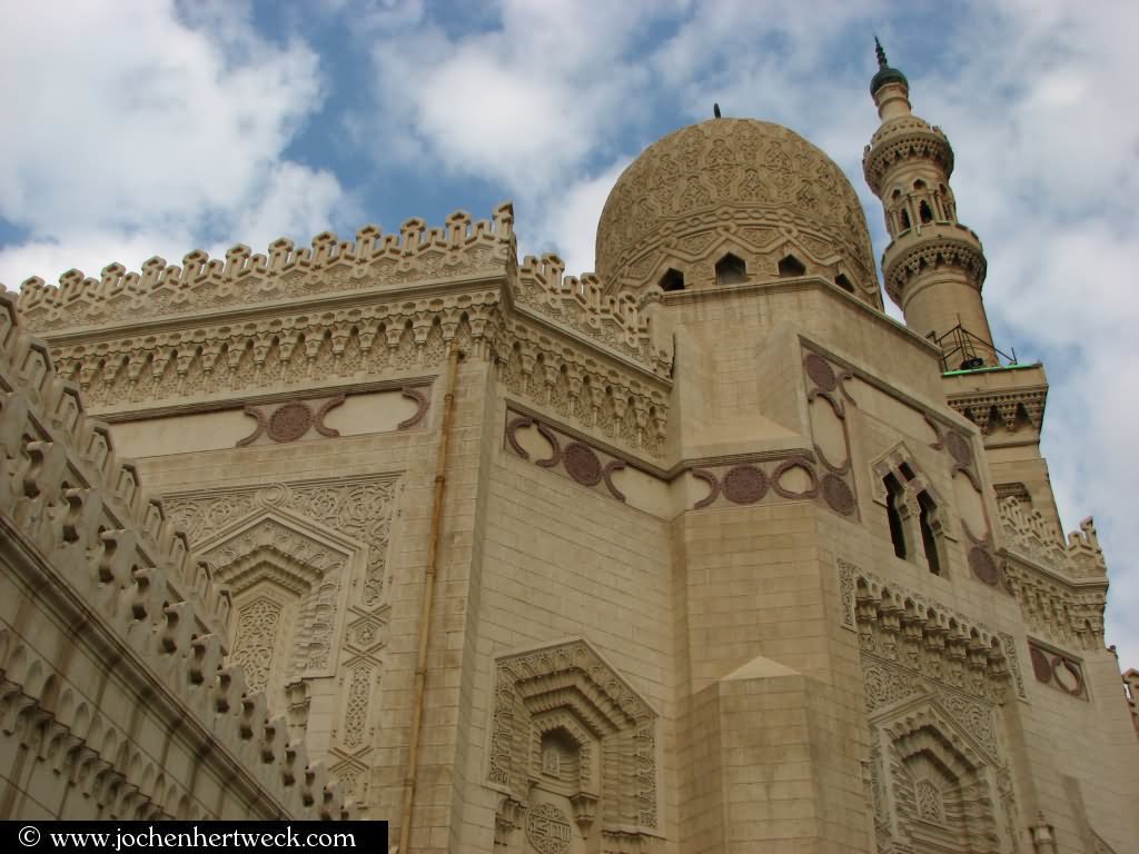 Side View Of El-Mursi Abul Abbas Mosque
