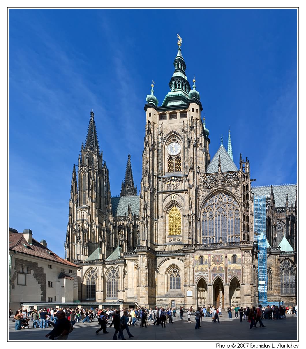 South Side Of St. Vitus Cathedral