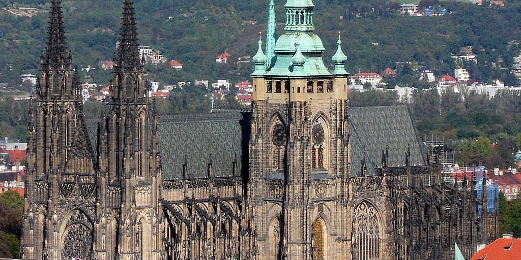 Spires Of The St. Vitus Cathedral