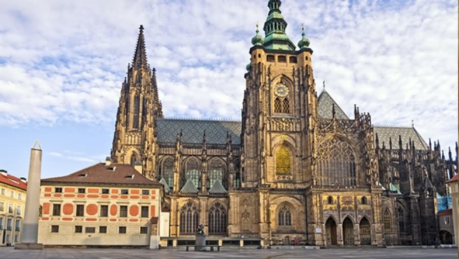 St. Vitus Cathedral Facade Picture