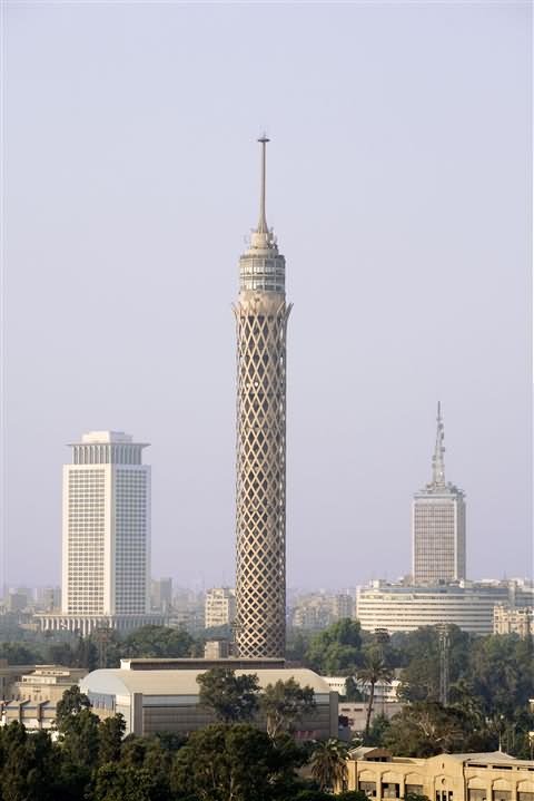 The Cairo Tower In Cairo, Egypt