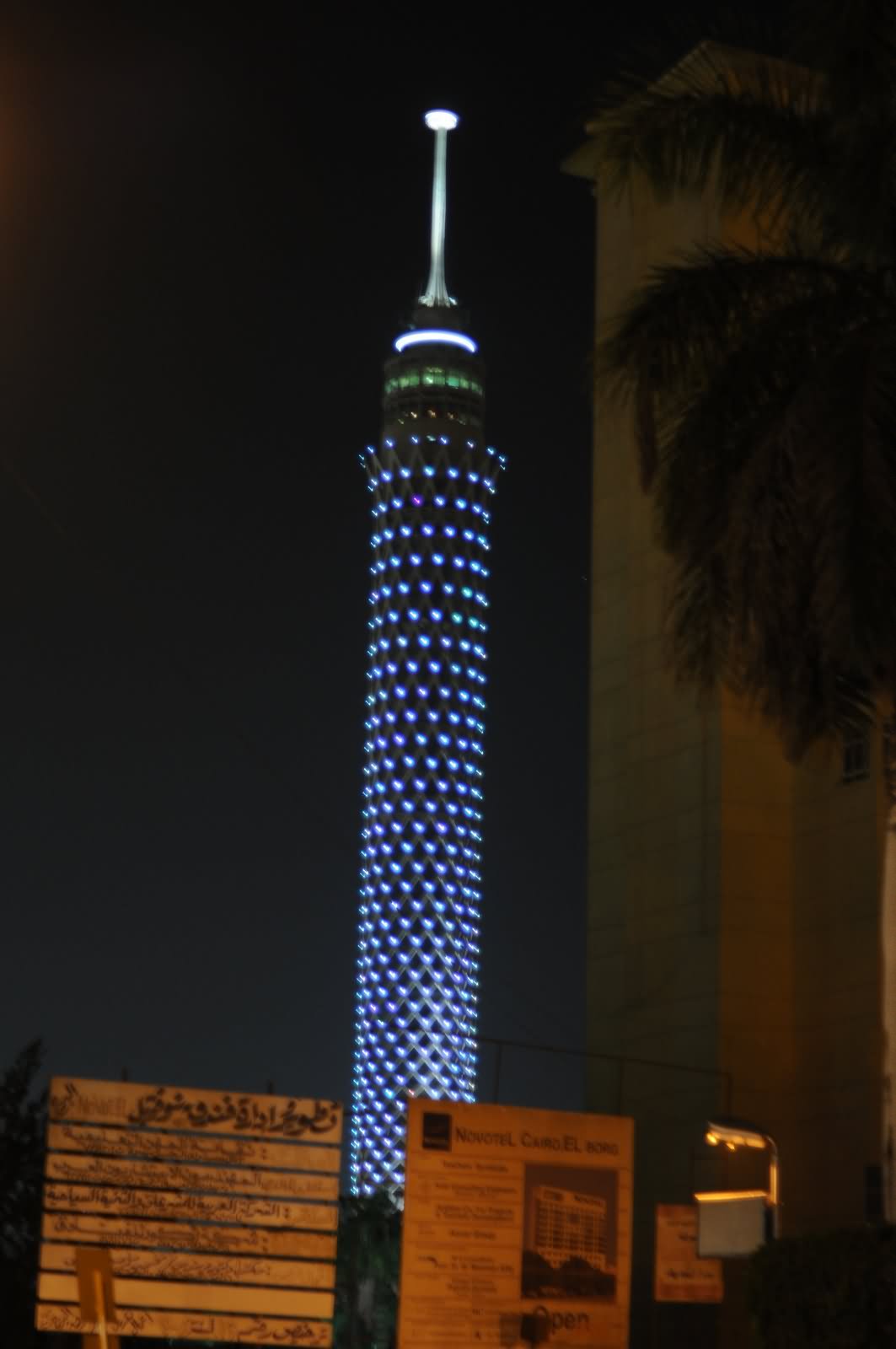 The Cairo Tower Looks Amazing At Night
