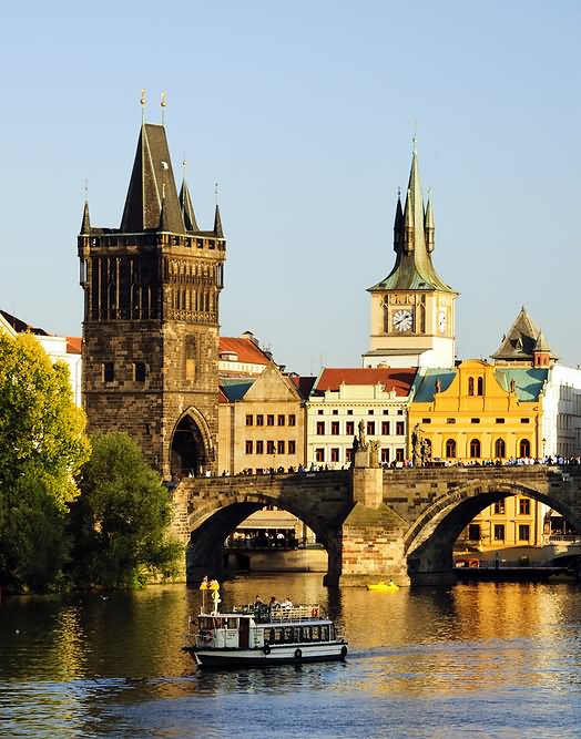 The Charles Bridge And Castle Picture