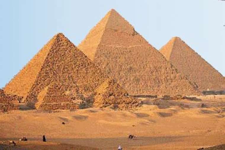 The Egyptian Pyramids In Egypt