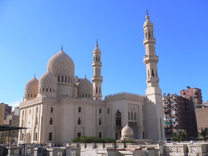 The El-Mursi Abul Abbas Mosque In Alexandria