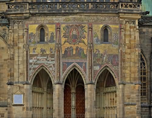 The Golden Gate Mosaic, St. Vitus Cathedral