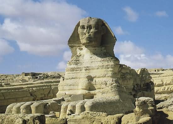 The Great Sphinx of Giza In Egypt