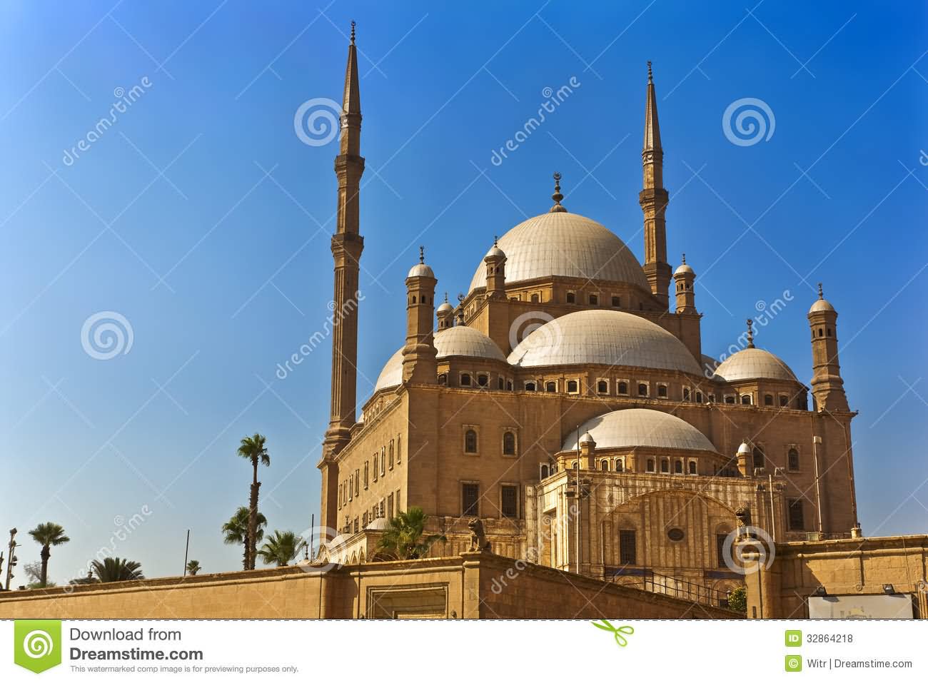 The Mosque Of Muhammad Ali In Cairo