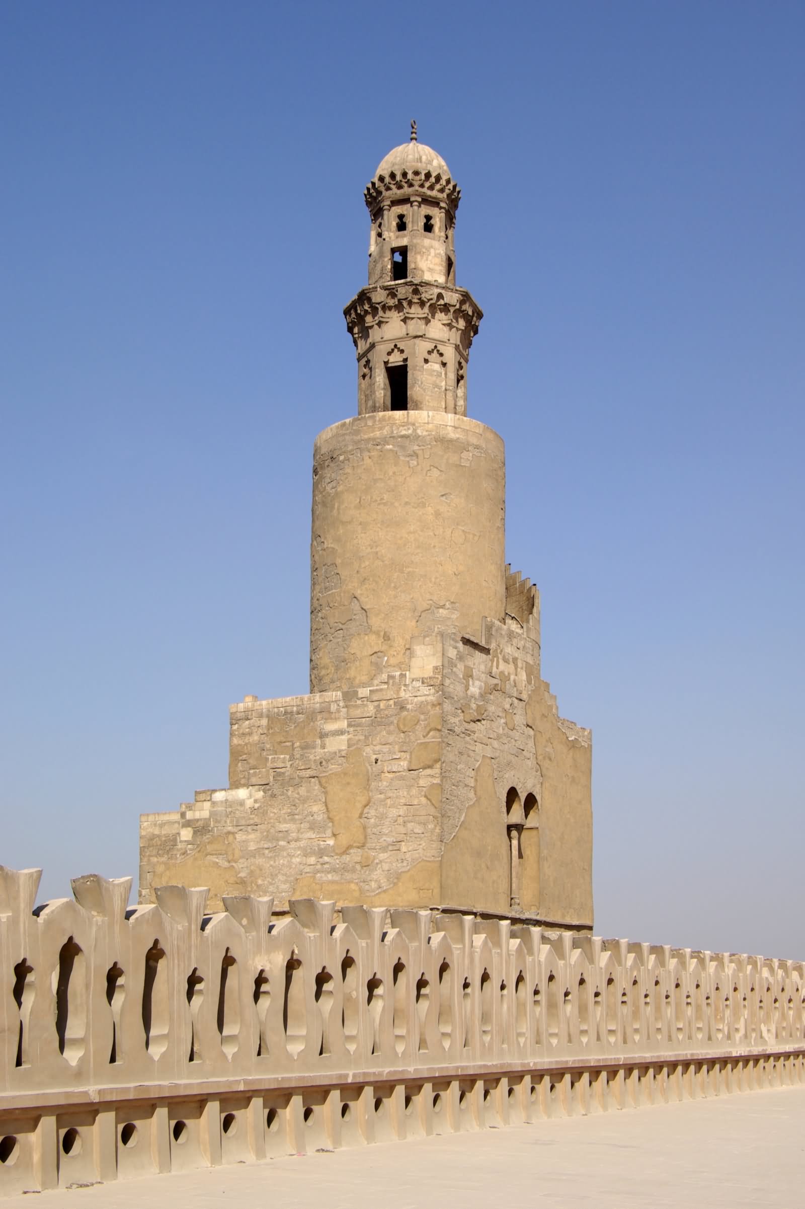 The Spiral Minaret Of Ibn Tulun Mosque