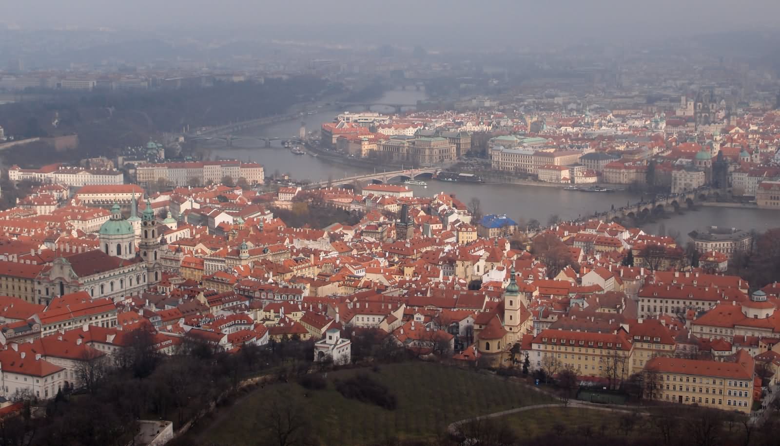 View From Petrin Tower, Prague