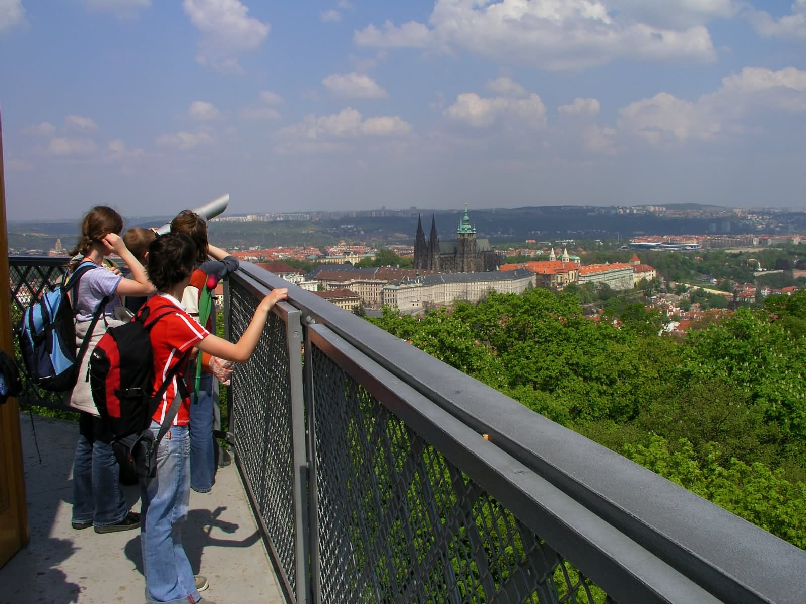 View From The Petrin Lookout Tower