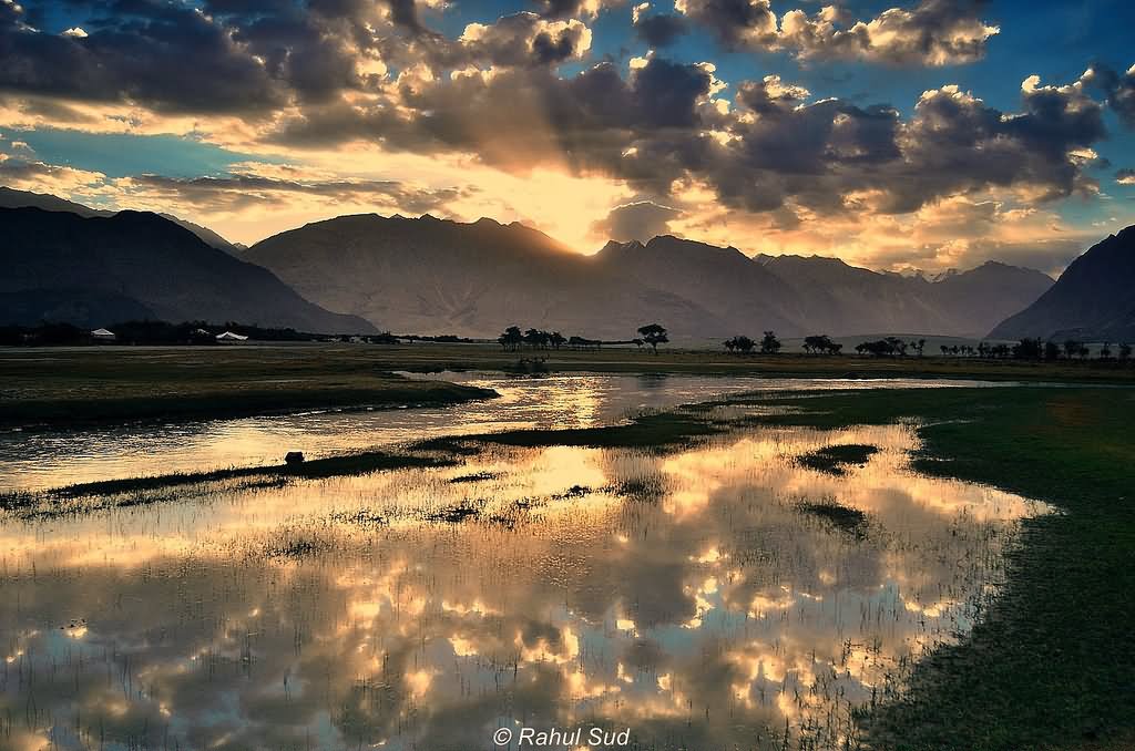 Adorable Sunset View Of The Nubra Valley