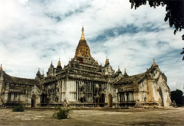 Amazing View Of The Ananda Temple In Myanmar