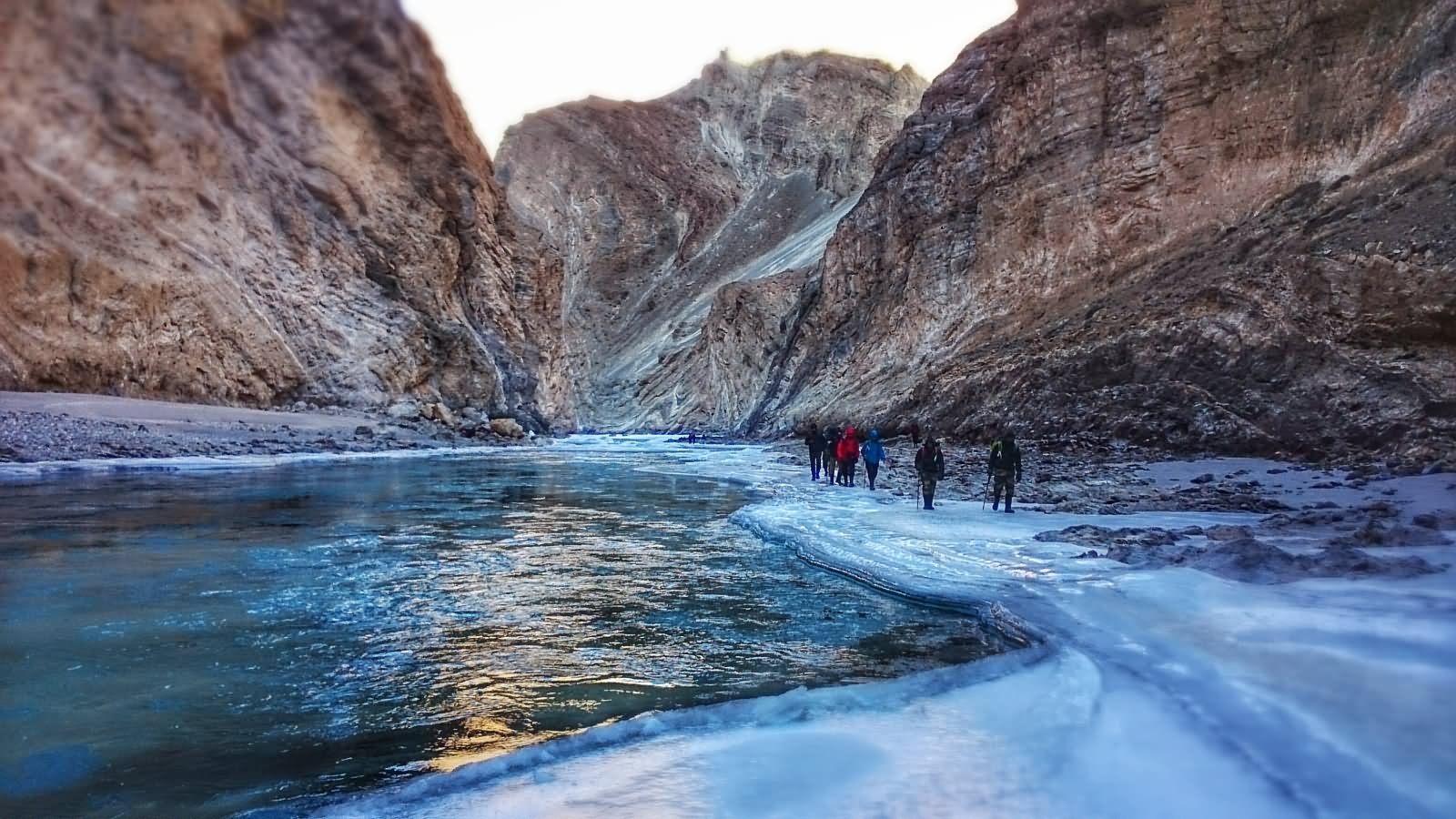 An Extraordinary View Of Frozen Zanskar Valley Trek