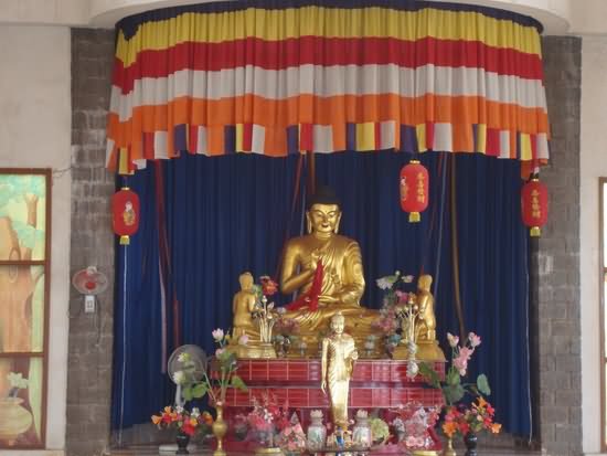 Ananda Temple Interior View